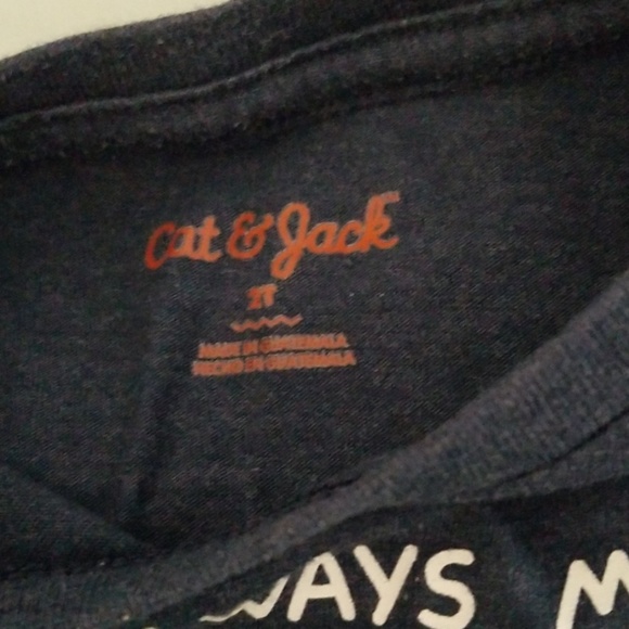 Cat and Jack 2t shirt - Picture 2 of 2